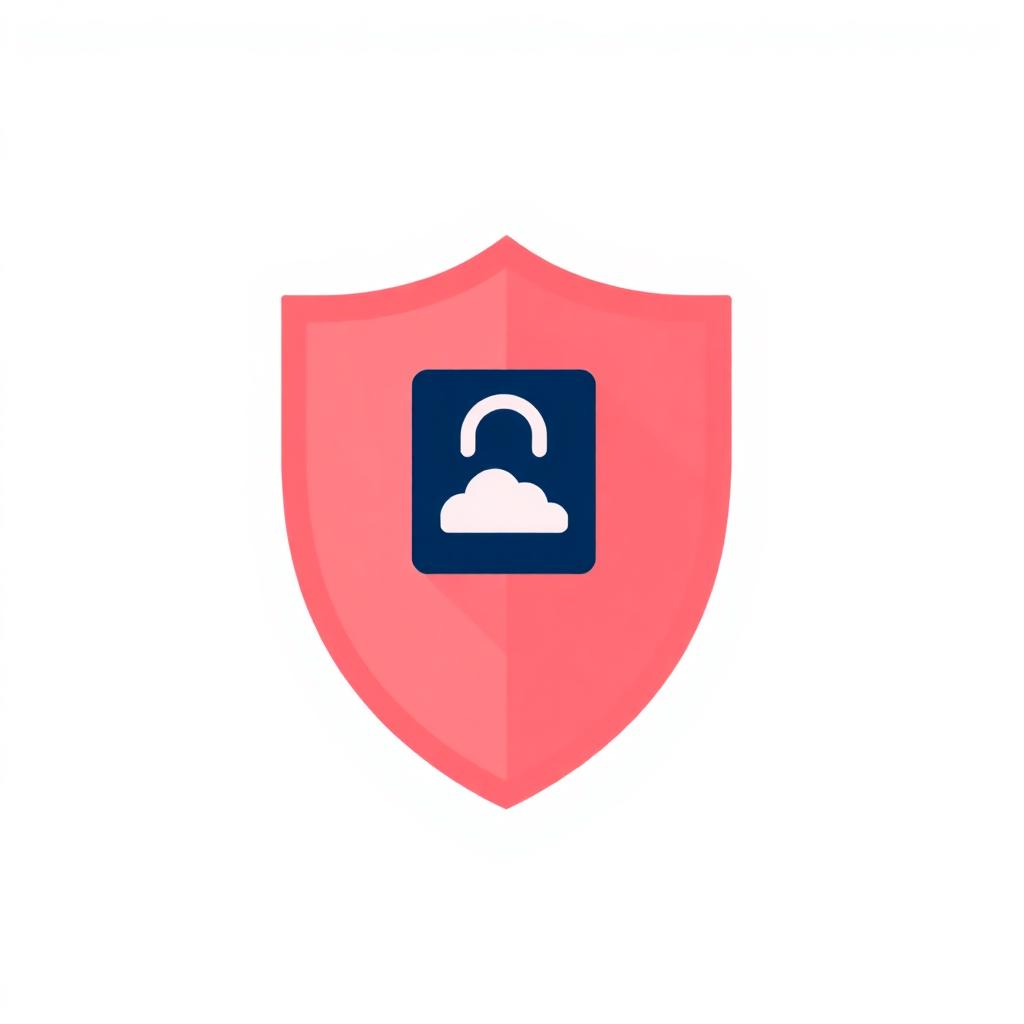 Shield representing image privacy